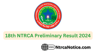 18th Teacher Registration Preliminary Result 2024