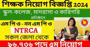 ১৮ তম শিক্ষক নিবন্ধন সার্কুলার ২০২৪ | 18th Ntrca Circular 2024