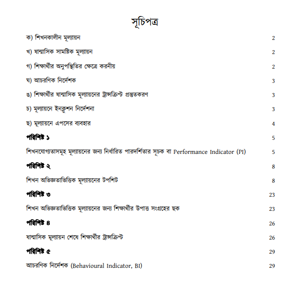 ৭ম শ্রেণির ষান্মাসিক মূল্যায়ন অর্ধ বার্ষিক পরীক্ষা সিলেবাস ২০২৪ | Class 7 Half Yearly Exam Syllabus