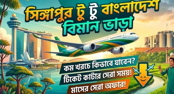 সিঙ্গাপুর টু বাংলাদেশ বিমান ভাড়া