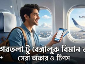 আগরতলা টু বেঙ্গালুরু বিমান ভাড়া