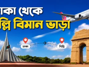 ঢাকা থেকে দিল্লি বিমান ভাড়া