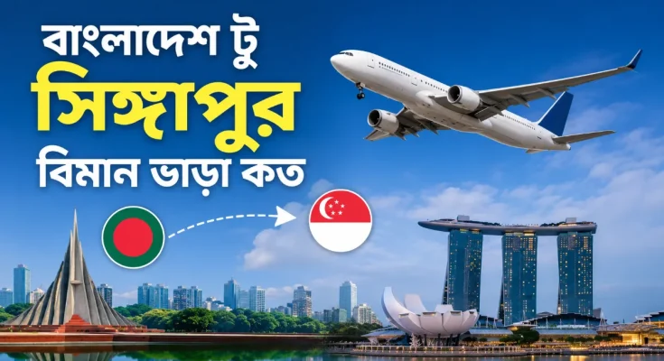 বাংলাদেশ টু সিঙ্গাপুর বিমান ভাড়া কত