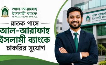 স্নাতক পাসে আল-আরাফাহ ইসলামী ব্যাংকে চাকরির সুযোগ