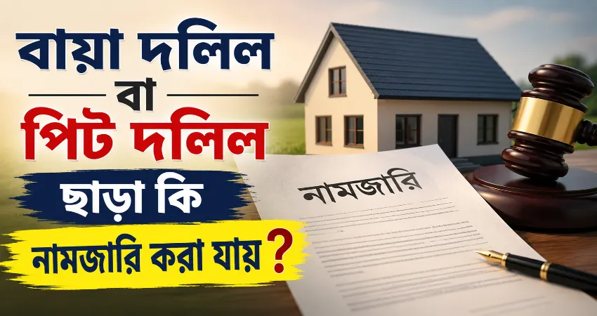 পিট দলিল ছাড়া নামজারি.png