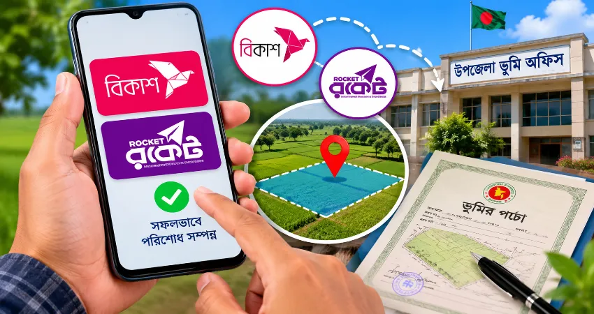 বিকাশ রকেটে জমির খাজনা.png