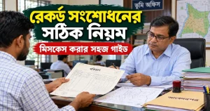 রেকর্ড সংশোধনের জন্য মিসকেস করার সঠিক নিয়ম
